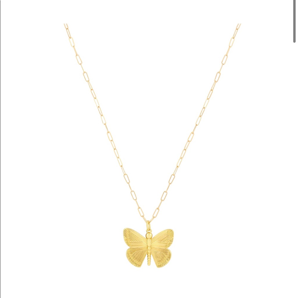 Electric Picks Monarch Butterfly Necklace. Brand new!